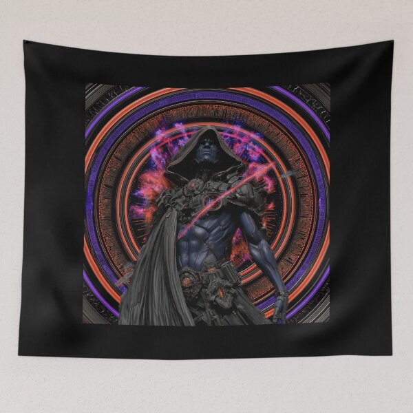 Item preview, GraffitX Chaos Oracle – Abstract Street Surreal Portrait Art designed and sold by Blackcanvas444.