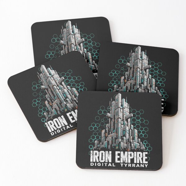 Item preview, Iron Empire – Digital Tyranny Cyberpunk City designed and sold by Ekracreatives.