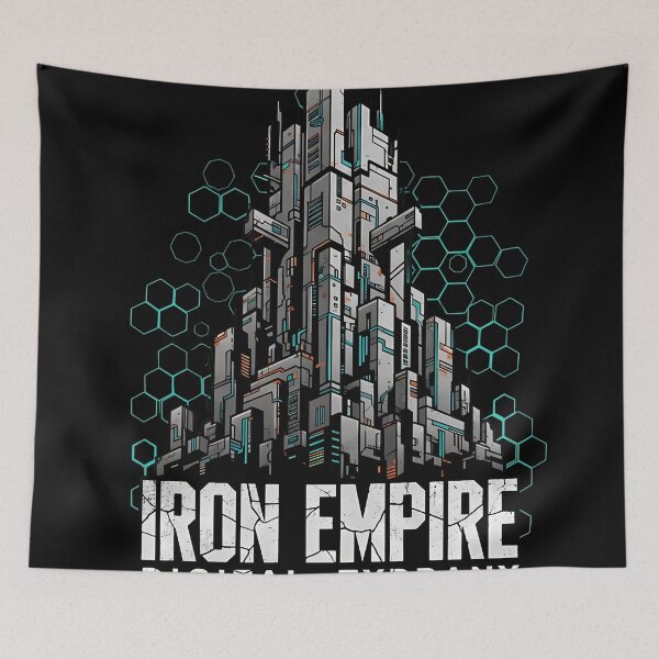 Item preview, Iron Empire – Digital Tyranny Cyberpunk City designed and sold by Ekracreatives.