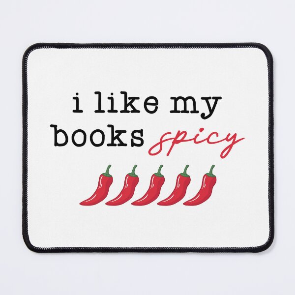 Item preview, I Like My Books Spicy Red Chilies designed and sold by ketrena.