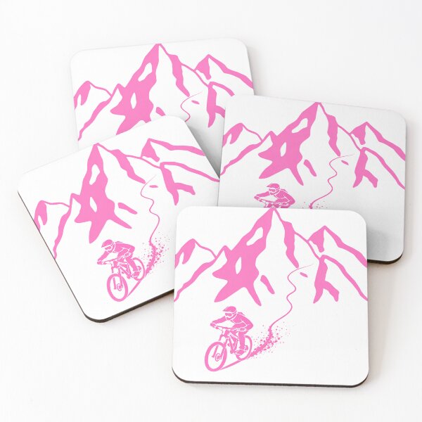 Item preview, mountain downhill girl pink designed and sold by lose-your-smile.