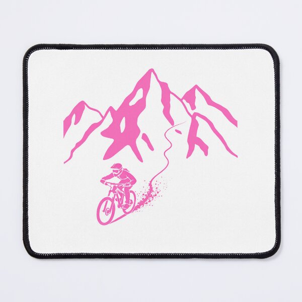 Item preview, mountain downhill girl pink designed and sold by lose-your-smile.