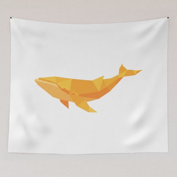 Item preview, Cosmic Geometric Whale - Vibrant Colors designed and sold by bsbd-action.