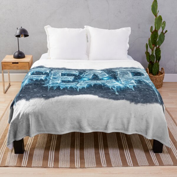 Item preview, Ice FEAR – Frozen Crystal Word with Glowing Eyes designed and sold by BoldLineDesign.