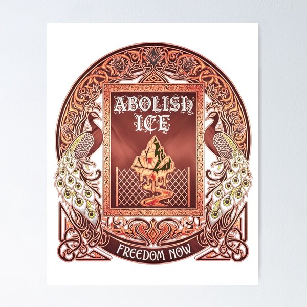 Item preview, abolish ice designed and sold by blacK1982White.
