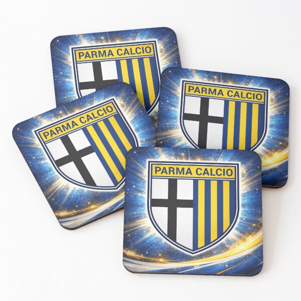 Item preview, Parma Inspired Football Crest – Blue & Yellow Italian Soccer Fan Art designed and sold by RAVisuals.