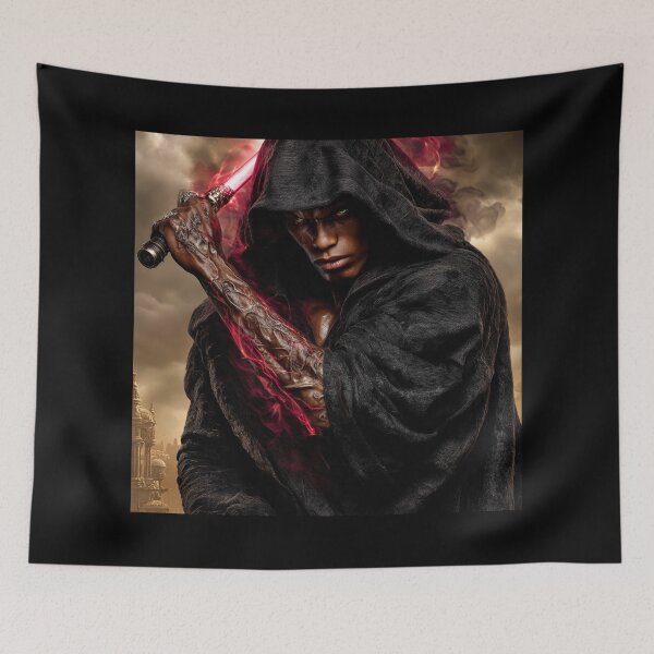 Item preview, GraffitX Chaos Oracle – Abstract Street Surreal Portrait Art designed and sold by Blackcanvas444.