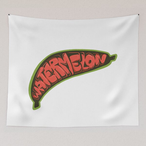 Item preview, Banana-Watermelon Graffiti (V2) designed and sold by TomiAx.