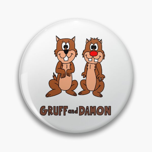 Item preview, Gruff and Damon (with name) designed and sold by RyanRaskin22.