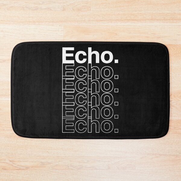 Item preview, Echo – Minimalist Soundwave Design & Typography designed and sold by Fuechse.
