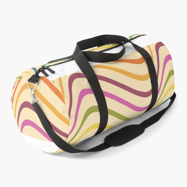 Item preview, Retro 70s Groovy Wavy Lines Pattern - Vintage Boho Mid-Century Waves designed and sold by DeeLulu.