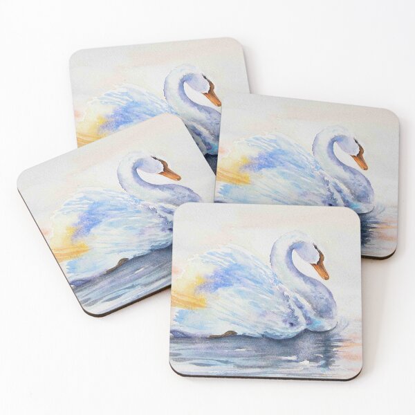 Item preview, Watercolor Swan designed and sold by EverIris.
