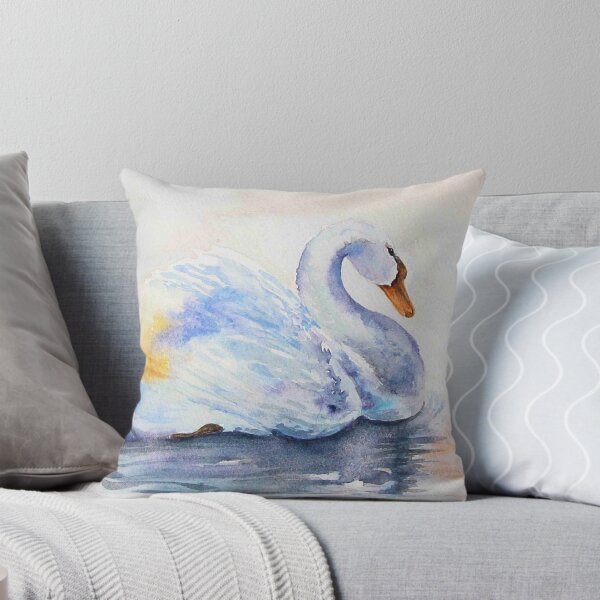 Item preview, Watercolor Swan designed and sold by EverIris.