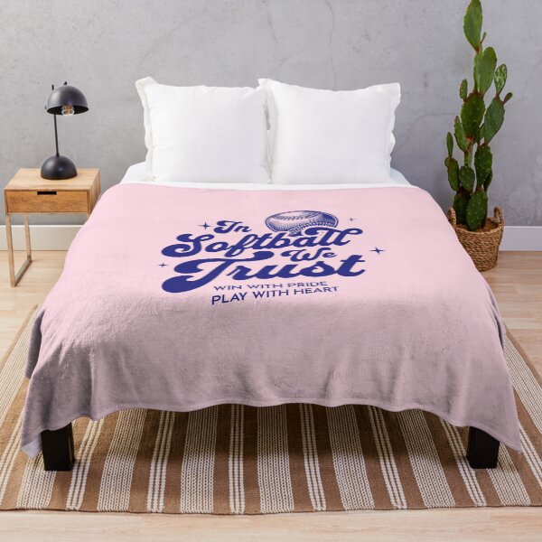 Item preview, In Softball We Trust – Win With Pride, Play With Heart designed and sold by FontenelleTees.