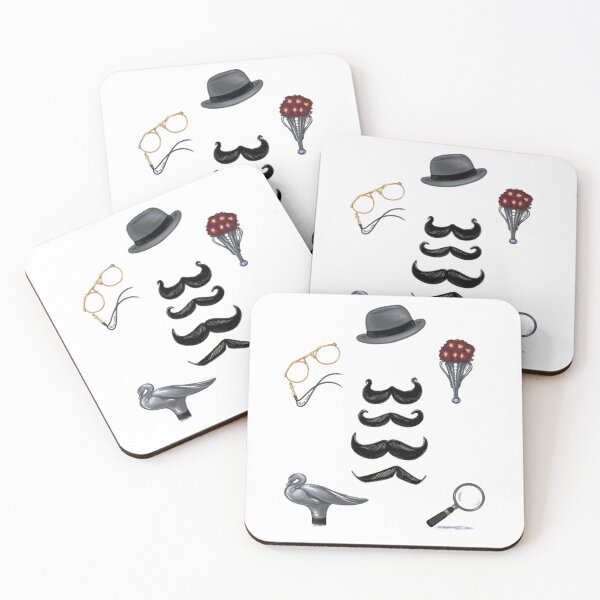 Item preview, Poirot Sticker Set - complete designed and sold by Strohller27.