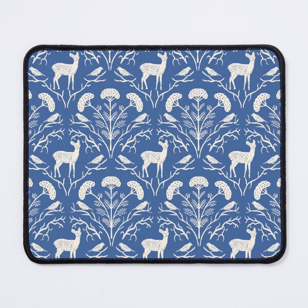 Item preview, Appalachian White Tailed Deer, Goldfinch and Yarrow designed and sold by MarcyBrennanArt.
