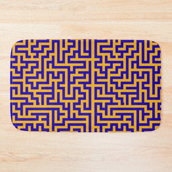 Item preview, Blue maze designed and sold by absurdiculous.