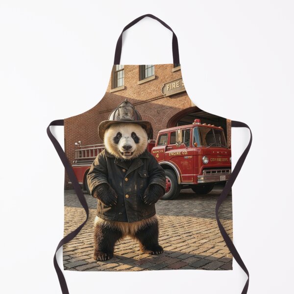 Item preview, Panda Firefighter designed and sold by Tridentulus.
