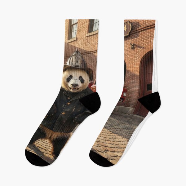 Item preview, Panda Firefighter designed and sold by Tridentulus.