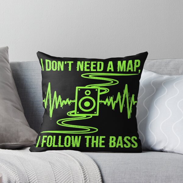 Item preview, Follow the Bass – Neon Rave & Techno Statement Design designed and sold by Fuechse.