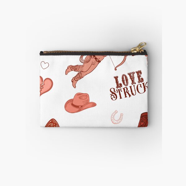 Item preview, Cowboy Cupid Seamless Pattern – Floating Icons Western Valentine (Transparent) designed and sold by MoeJoedesign .