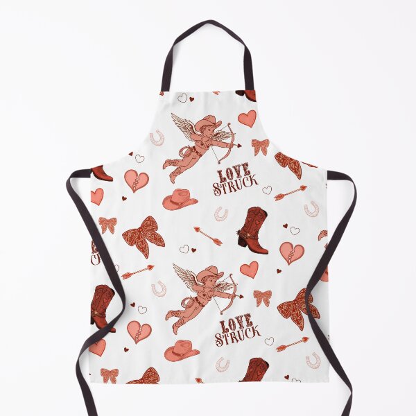 Item preview, Cowboy Cupid Seamless Pattern – Floating Icons Western Valentine (Transparent) designed and sold by MoeJoedesign .