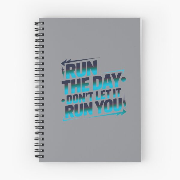 Item preview, Run the Day – Don’t Let It Run You,  Fitness and  Motivational Design designed and sold by Right-UR.