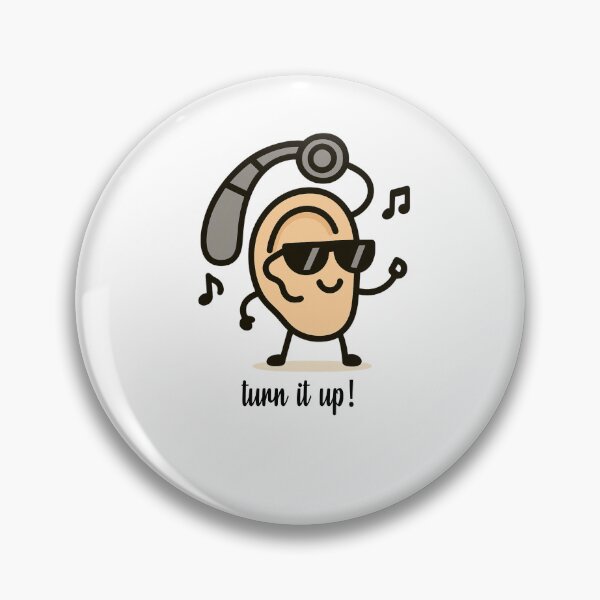 Item preview, Turn it Up! – Cute Design for Audiologists designed and sold by TheSparklySLP.