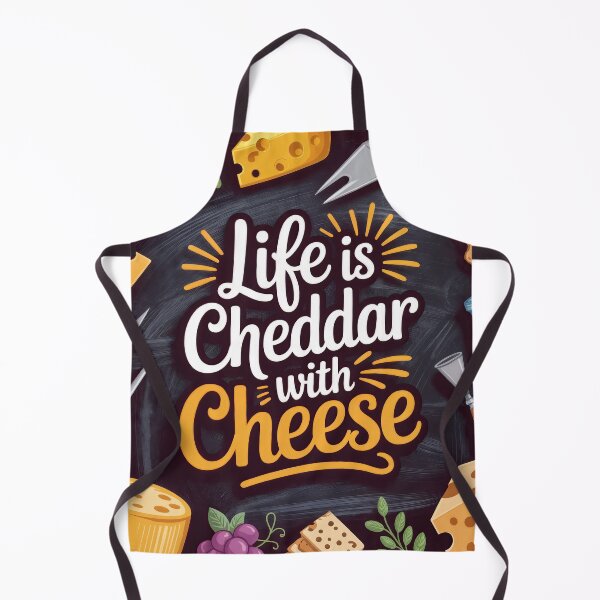 Item preview, Life Is Cheddar: A Celebration of Cheese and Charm designed and sold by ForeverPrintsOK.