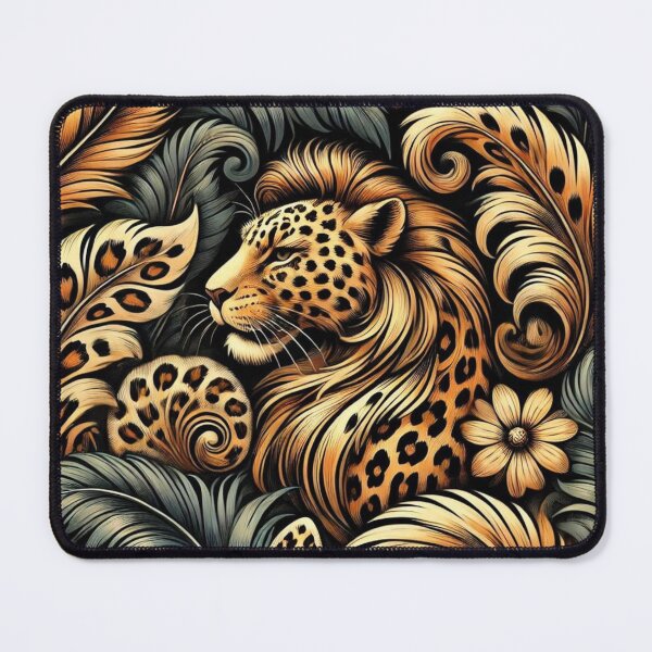 Item preview,  A vibrant leopard print pattern in brown and black. designed and sold by johnnie2749.