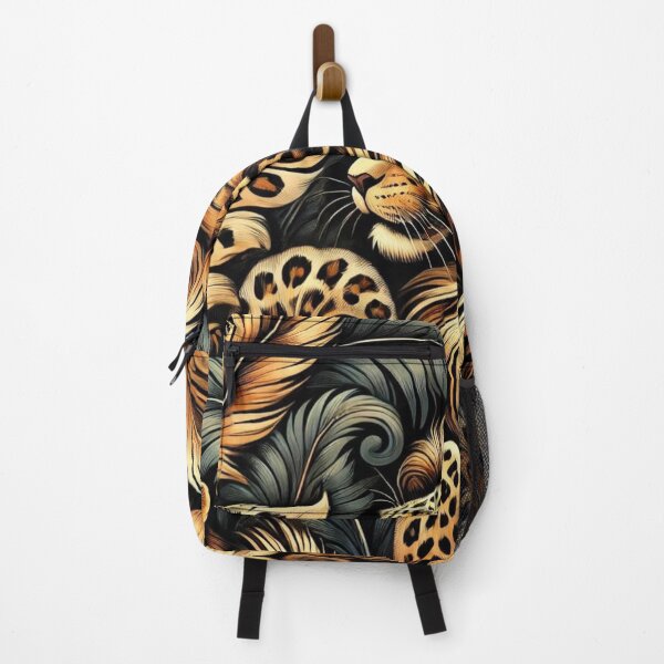 Item preview, A vibrant leopard print pattern in brown and black. designed and sold by johnnie2749.