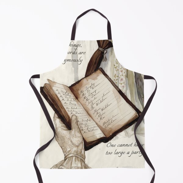 Item preview, Copy of Party guest list with calligraphy and glove on open book page shows names and notes from a gathering in a historical setting designed and sold by SpaceartLilu.