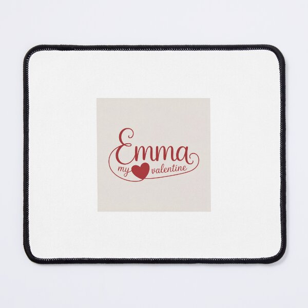 Item preview, Emma Is My Valentine – Romantic Name Valentine Gift designed and sold by chessnegocios.
