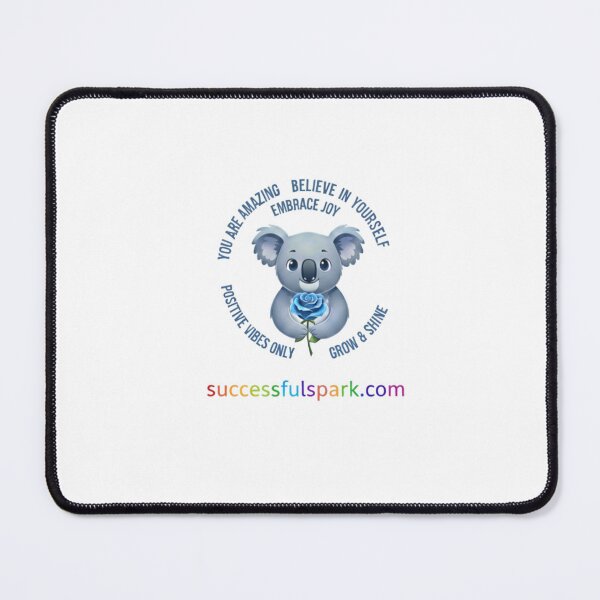 Item preview, Successful spark Koala with Blue Rose 2 designed and sold by kvioletwolf.