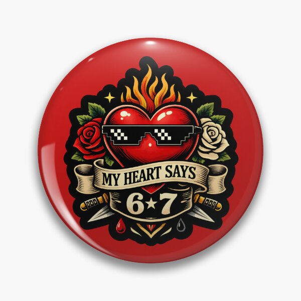 Item preview, My Heart Says 67 designed and sold by DemureArtsy.