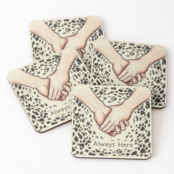 Item preview, Always Here: Hands of Unconditional Love designed and sold by VisualRotaStudio .