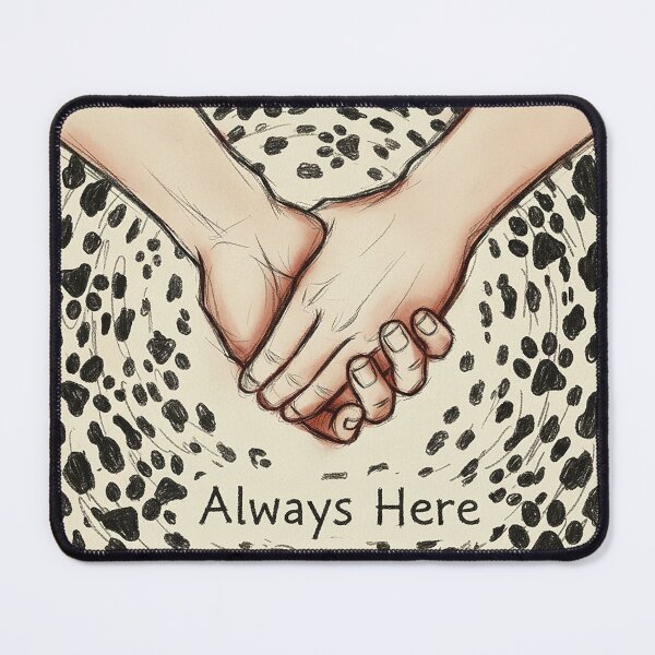 Item preview, Always Here: Hands of Unconditional Love designed and sold by VisualRotaStudio .