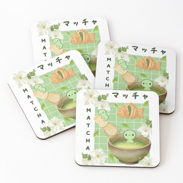 Item preview, Kawaii Matcha Green Guys Japanese Tea designed and sold by starbunnykawaii.
