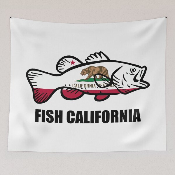 Item preview, Fish California Bass designed and sold by Esskay Designs.