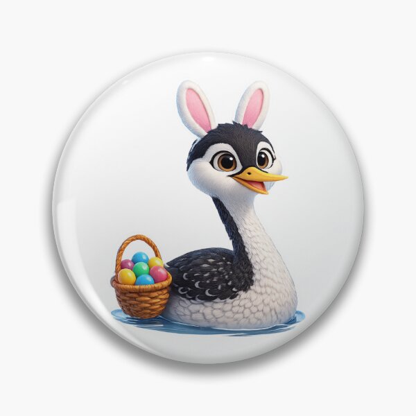 Item preview, Easter Western Grebe 2 designed and sold by Sillytoe.