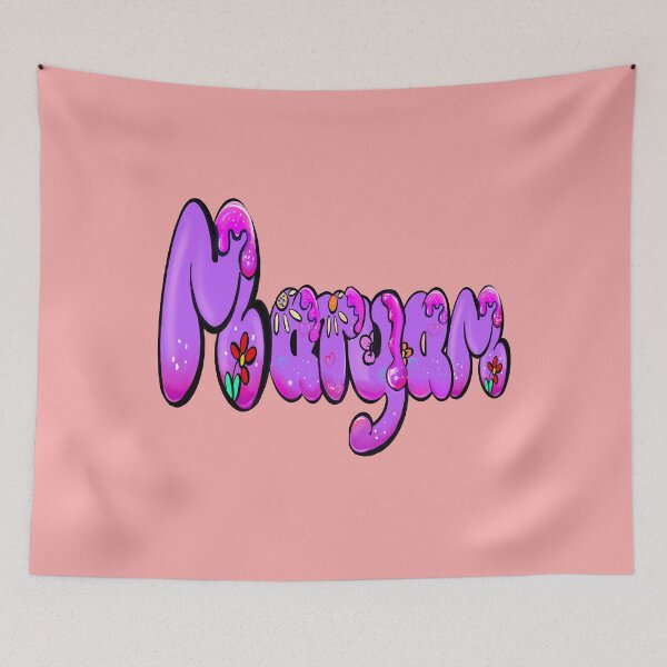 Item preview, Maryam popular girls and women personalized custom name in purple designed and sold by Artonmytee.