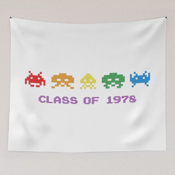 Item preview, Class of 1978 – Retro Pixel Arcade Aliens designed and sold by Wawan35200.