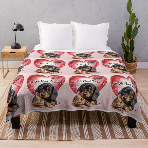 Item preview, All We Need Is Love (from Dog & Cat) designed and sold by Karen Wood.