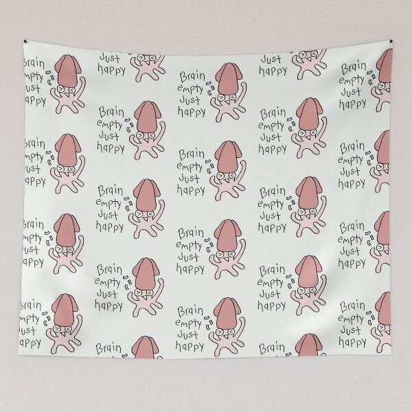 Item preview, Happy Squid Meme Cartoon designed and sold by littleworldpp.