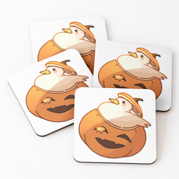 Item preview, Pumpkin Duck designed and sold by Solena Joy.