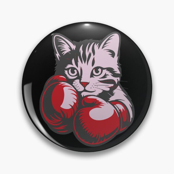 Artikelvorschau, Coole Boxer Katze  entworfen und verkauft von ReneMM.