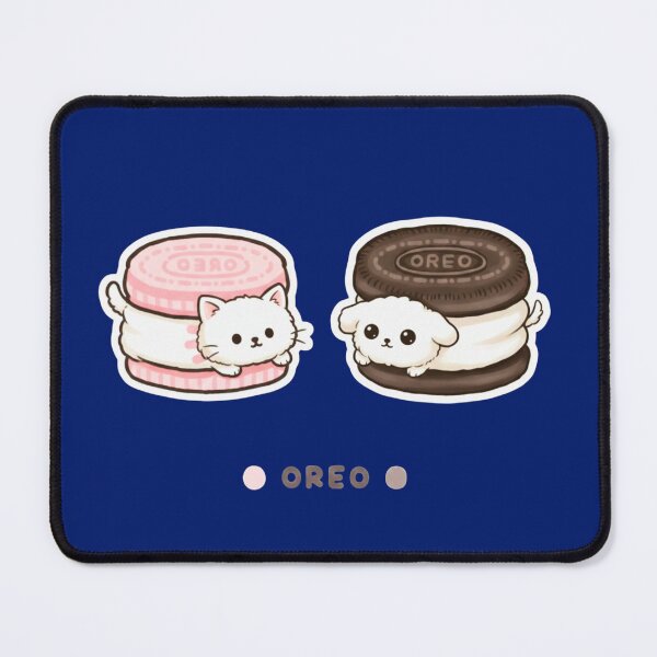Item preview, Cuteness Sandwich: Kitten and Puppy on Oreo Cookies designed and sold by ChessyChop.