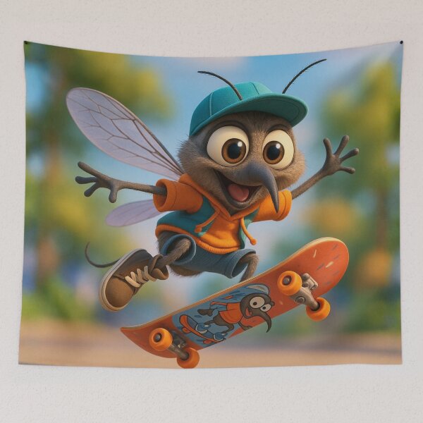 Item preview, Skater Mosquito designed and sold by Sillytoe.