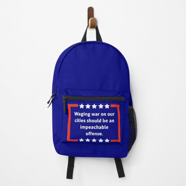 Item preview, Waging war on our cities should be an impeachable offense. designed and sold by Rachel the Artist .