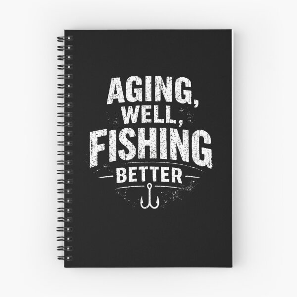Item preview, Aging Well Fishing Better Quote designed and sold by EimSol.